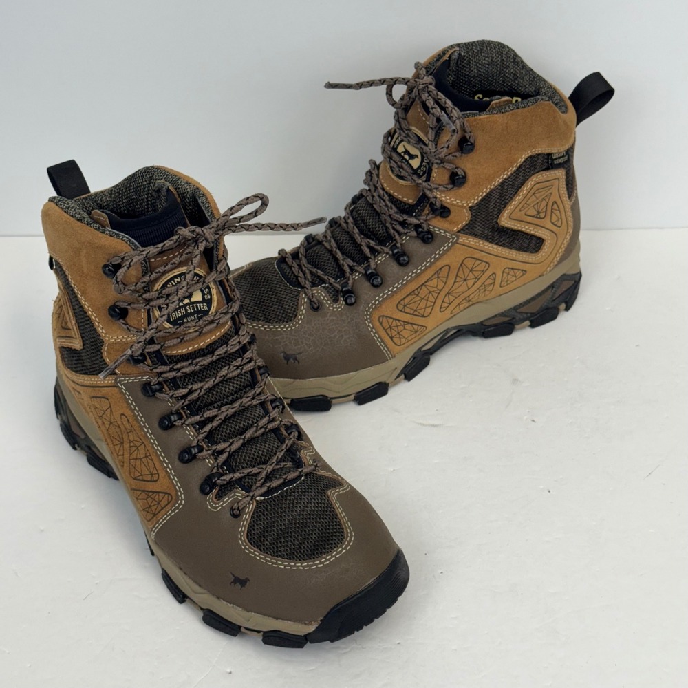 Irish Setter Vaprtrek 2892 Womens 9 Brown Waterproof Hunting Hiking Boots